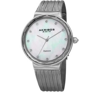Akribos Xxiv Women’s Watch AK1009SS