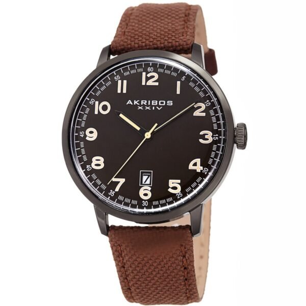 Akribos Xxiv Men’s Watch AK1025BKBR