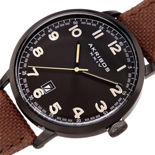 Akribos Xxiv Men’s Watch AK1025BKBR