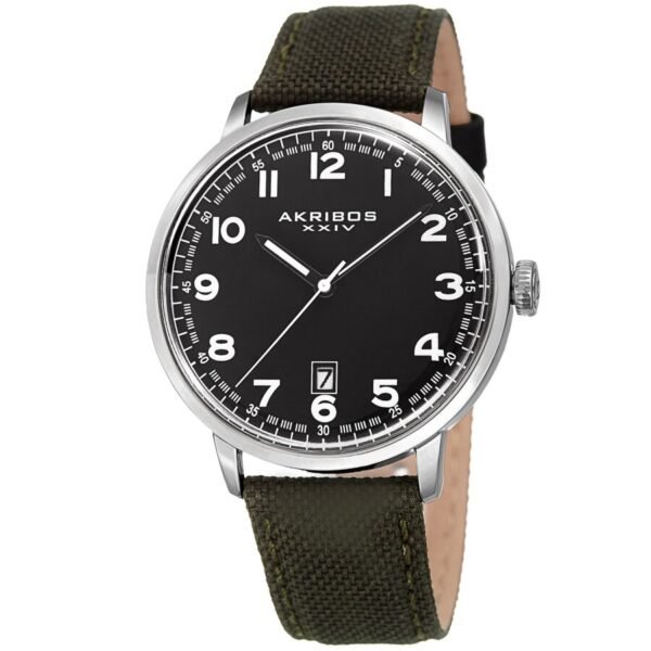 Akribos Xxiv Men’s Watch AK1025SSBK