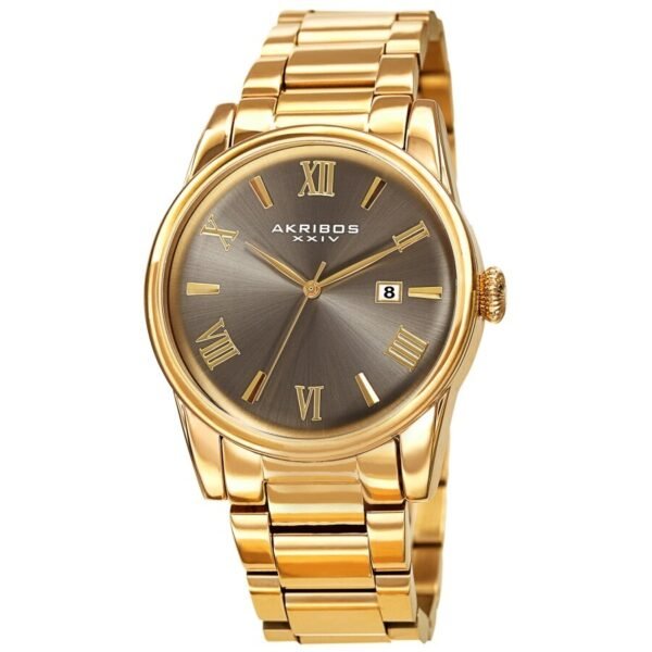 Akribos Xxiv Men’s Watch AK1056YGN
