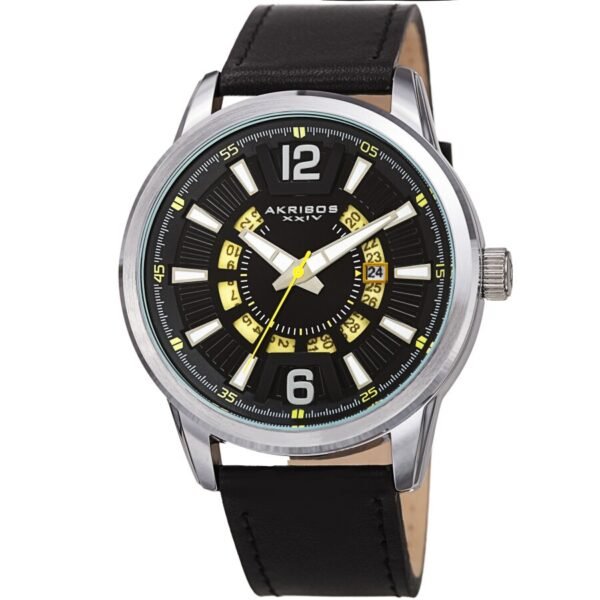 Akribos Xxiv Men’s Watch AK1079SSBK