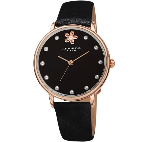 Akribos Xxiv Women’s Watch AK1084BK