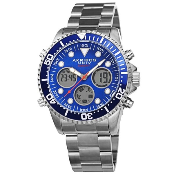 Akribos Xxiv Men's Smart Watch AK1094SSBU