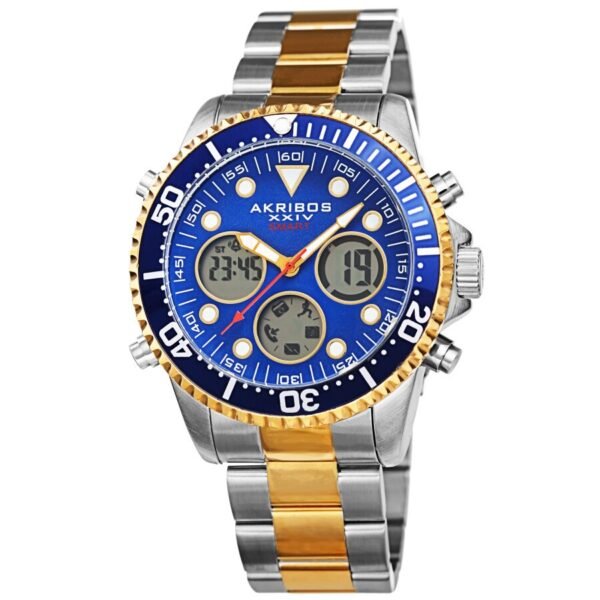 Akribos Xxiv Men's Smart Watch AK1094TTBU