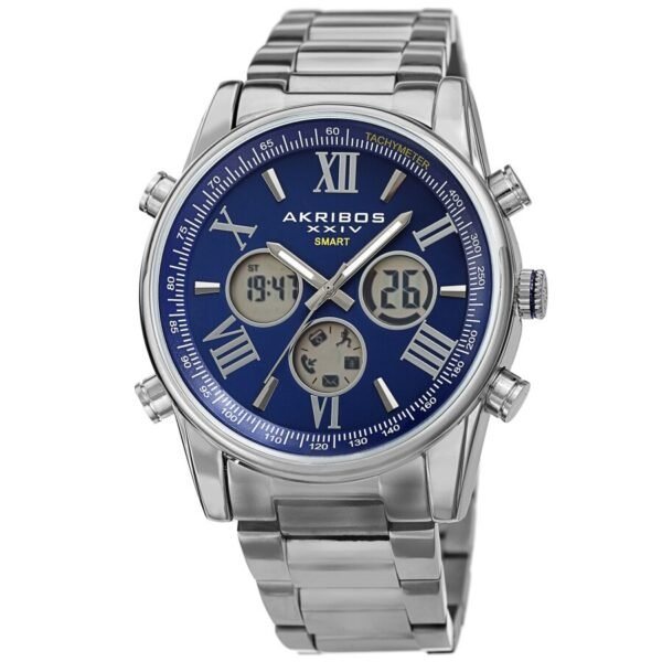 Akribos Xxiv Men's Smart Watch AK1095SSBU