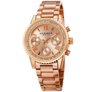 Akribos Xxiv Women’s Watch AK1100RG