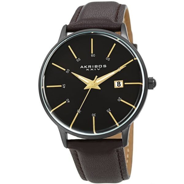 Akribos Xxiv Men’s Watch AK1104BK-S