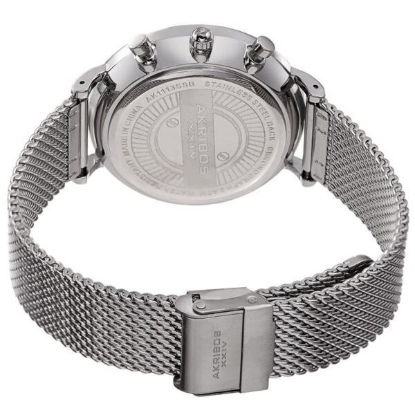Akribos Xxiv Men’s Watch AK1113SSB