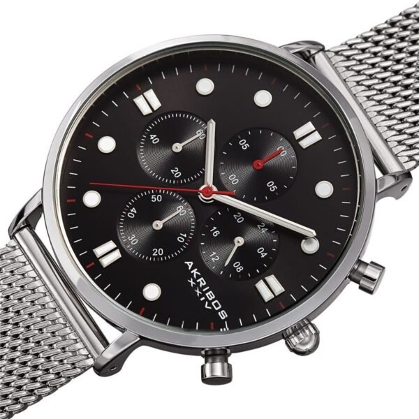 Akribos Xxiv Men’s Watch AK1113SSB