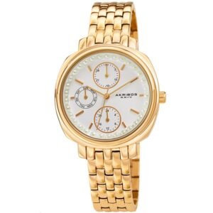 Akribos Xxiv Women’s Watch AK1114YG