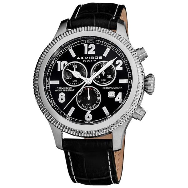 Akribos Xxiv Ultimate Chronograph Men's Watch AK575BK