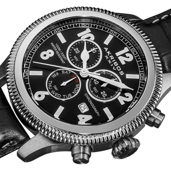 Akribos Xxiv Ultimate Chronograph Men's Watch AK575BK