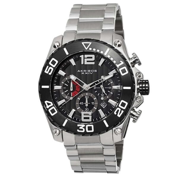 Akribos Xxiv Men’s Watch AK639BKS