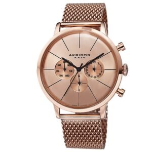 Akribos Xxiv Men’s Watch AK714RG