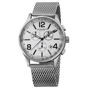 Akribos Xxiv Men’s Watch AK719SS