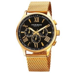 Akribos Xxiv Men’s Watch AK844YGB