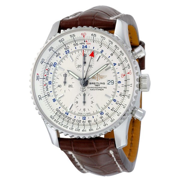 Breitling Navitimer World Chronograph Men's Automatic Watch A2432212-G571-756P-A20BA.1