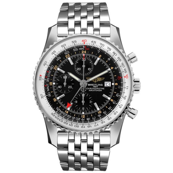 Breitling Navitimer 1 Chronograph GMT Men's Automatic Watch A24322121B1A1