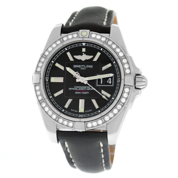 Breitling Galactic Chronometer Diamond Men's Automatic Watch A49350LA/BA07-429X