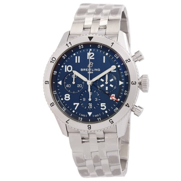 Breitling Super AVI B04 Tribute To Vought GMT 46mm Unisex Watch AB04451A1C1A1