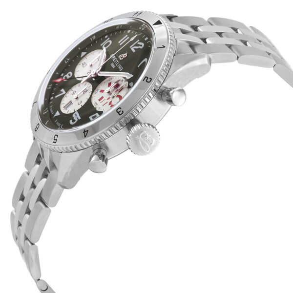 Breitling Super Avi Chronograph Men's Automatic Watch AB04452A1L1A1