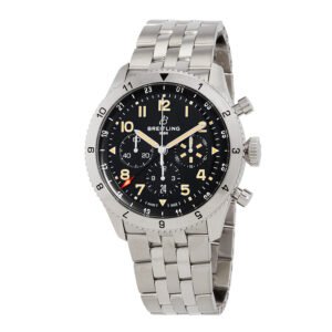 Breitling Super Avi Chronograph Men's Automatic Watch AB04453A1B1A1