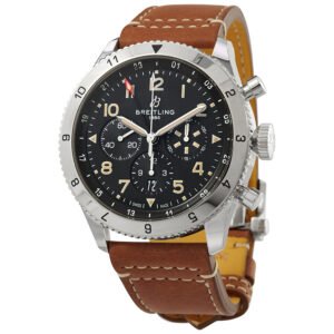 Breitling Super Avi Chronograph Men's Automatic Watch AB04453A1B1X1
