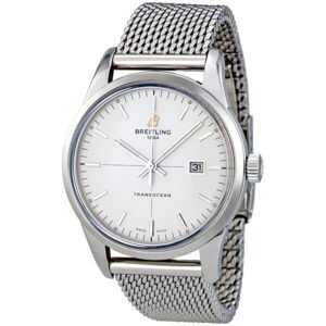 Breitling Transocean Mercury Men's Automatic Watch A1036012/G721