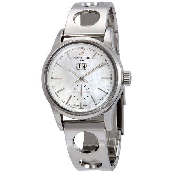 Breitling Transocean Men's Automatic Watch A1631012-A764SSAR