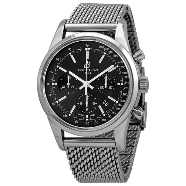Breitling Transocean Chronograph Men's Automatic Watch AB0152121B1A1