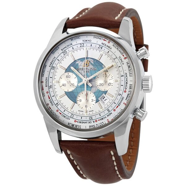 Breitling Transocean Chronograph Unitime Men's Automatic Watch AB0510U0-A732-443X-A20BA.1