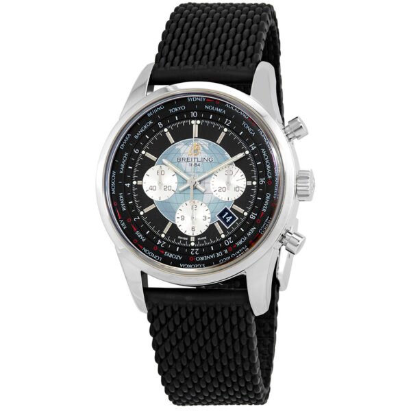 Breitling Transocean Chronograph Unitime Men's Automatic Watch AB0510U4/BB62 440X-A20D.1