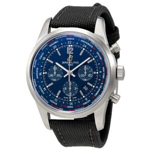 Breitling Transocean Unitime Chronograph Men's Automatic Watch AB0510U9-C879-100W-A20BA.1