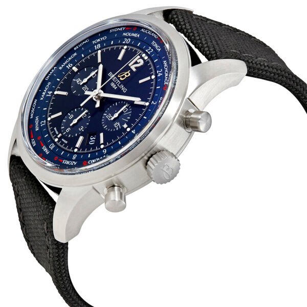 Breitling Transocean Unitime Chronograph Men's Automatic Watch AB0510U9-C879-100W-A20BA.1