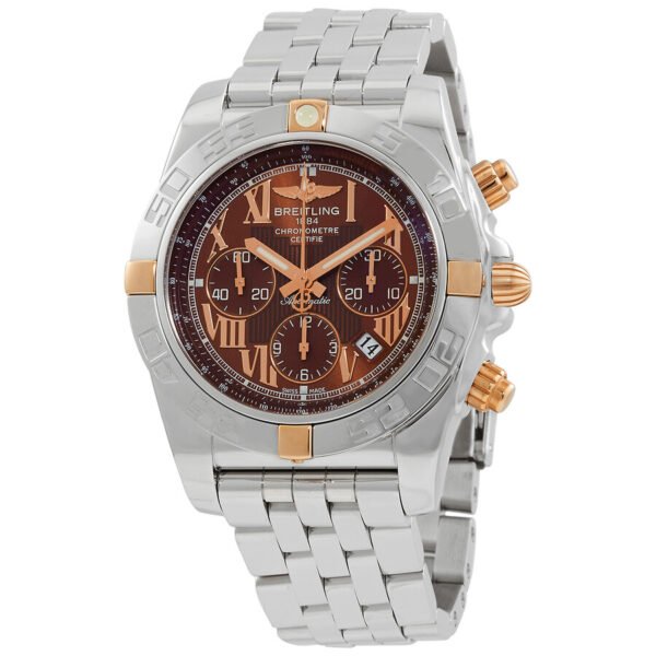 Breitling Chronograph Brown Dial Men's Automatic Watch IB011012/Q567.375A