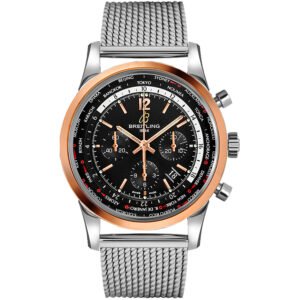Breitling Transocean Chronograph Unitime Pilot Men's Watch UB0510U4-BC26-152A