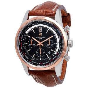Breitling Transocean Unitime Pilot World Time Chronograph Men's Automatic Watch UB0510U4/BC26