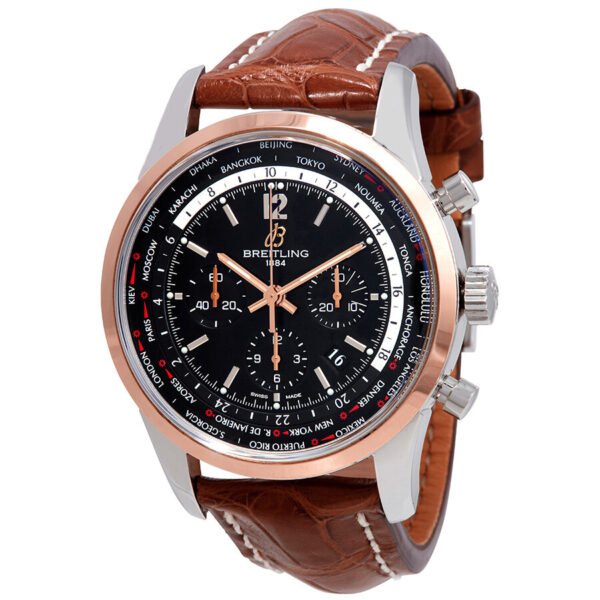 Breitling Transocean Unitime Pilot World Time Chronograph Men's Automatic Watch UB0510U4/BC26