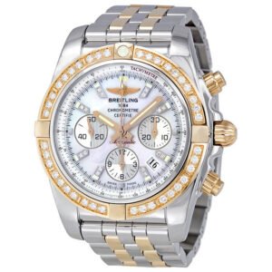 Breitling Chronomat 44 Chronograph Diamond Men's Automatic Watch CB011053-A698TT