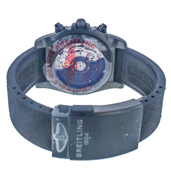Breitling Chronomat 44 Blacksteel Chronograph Men's Automatic Watch MB0111C3/BE35-100W