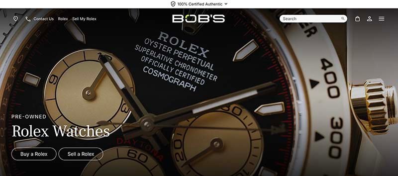 Bob’s Watches store image