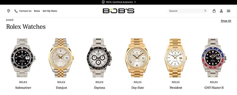 Bob’s Watches store image