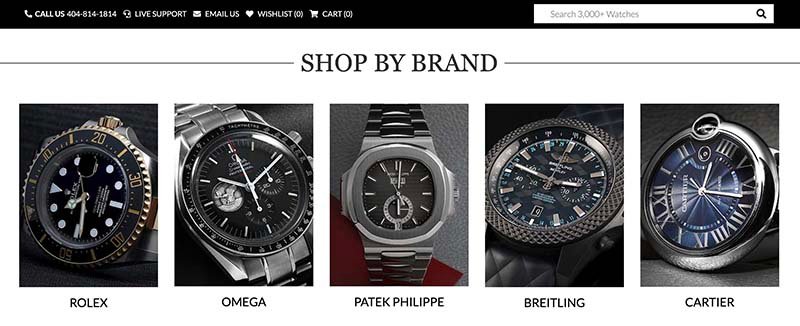 SwissWatchExpo store image