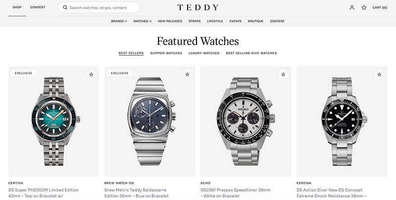 Teddy Baldassarre store image