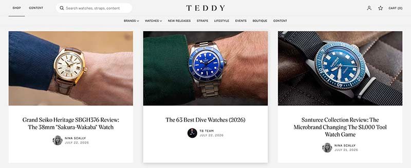 Teddy Baldassarre store image